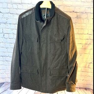 Rogue State Men's Wool Brown Jacket